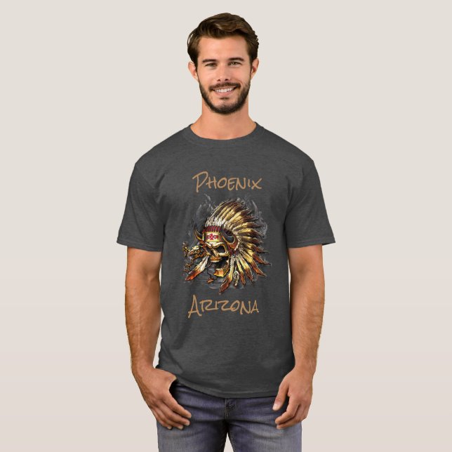 Camiseta Chief Bones Phoenix Arizona (Anverso completo)