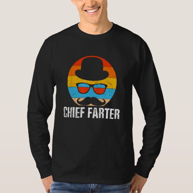Camiseta Chief Farter Gross Joke Pun Dad (Anverso)