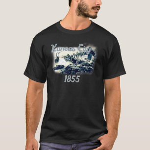 Camiseta Chief Kansas City 1855 Histórico Gillis House Kcmo