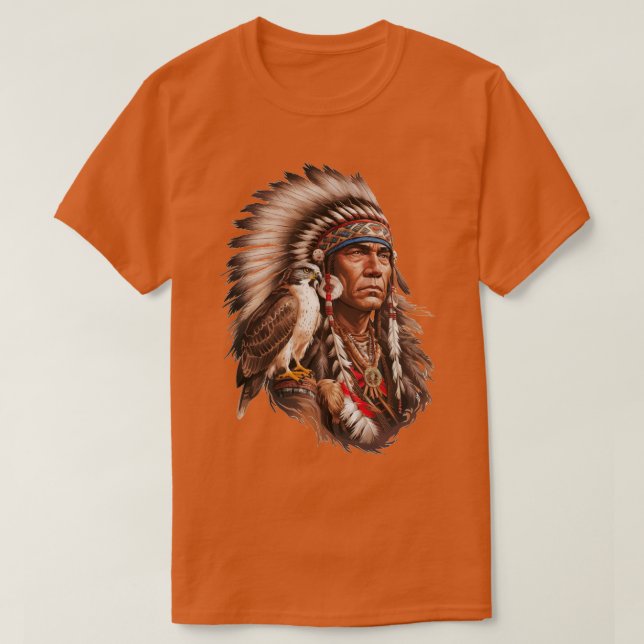Camiseta Chief with Falcon (Diseño del anverso)