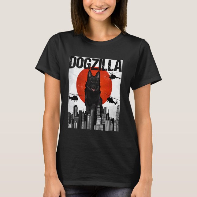 Camiseta Chienzilla Dogzilla (Anverso)
