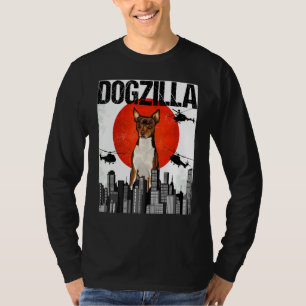 Camiseta Chienzilla Dogzilla Zorro Terrier de Juguete Japon