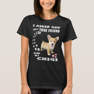 Camiseta Chigi Dog Costume Corgi Chihuahua Mamá Papá Chigi