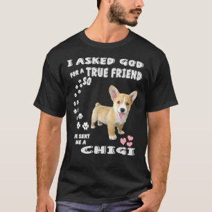 Camiseta Chigi Dog Costume Corgi Chihuahua Mamá Papá Chigi