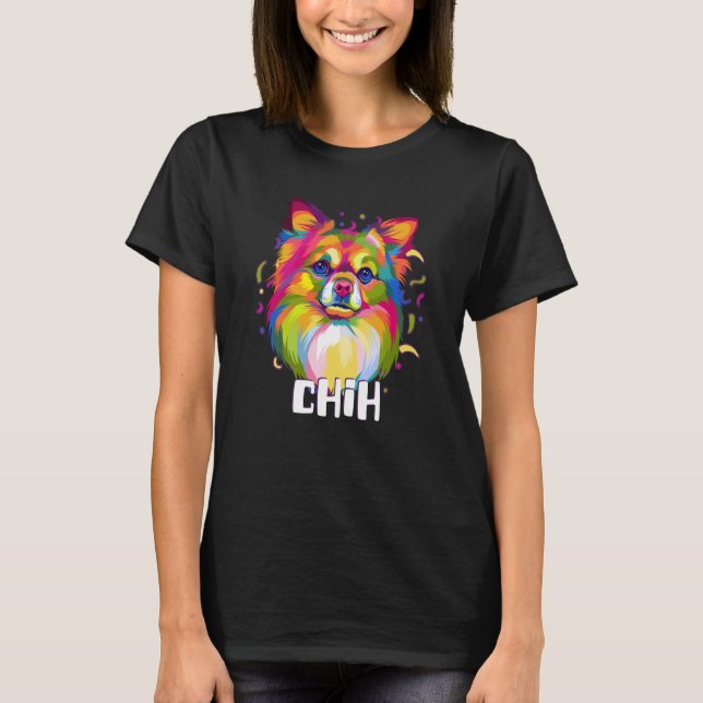 Camiseta Chih Chihuahua Humor Chiwawa Dog Animal Pun (Anverso)