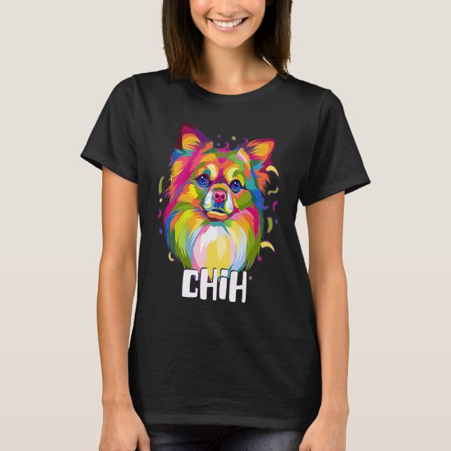 Camiseta Chih  Chihuahua Humor Chiwawa Dog  Animal Pun (Anverso)