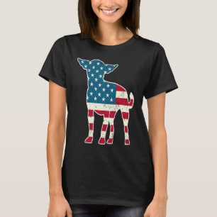 Camiseta Chihuahua 4 de julio Perro Hombres Mujeres Estadou