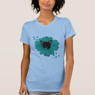Camiseta Chihuahua astuta linda adorable del cielo
