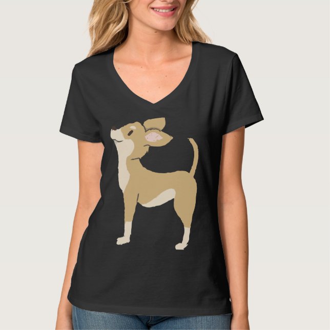 Camiseta Chihuahua Brown (Anverso)