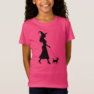 Camiseta Chihuahua Caminando Bruja