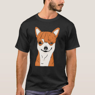 Camiseta Chihuahua Cara sonriente chihuahua