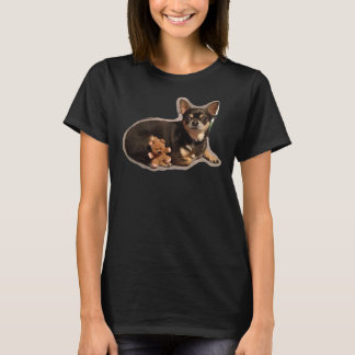 Camiseta Chihuahua con su oso