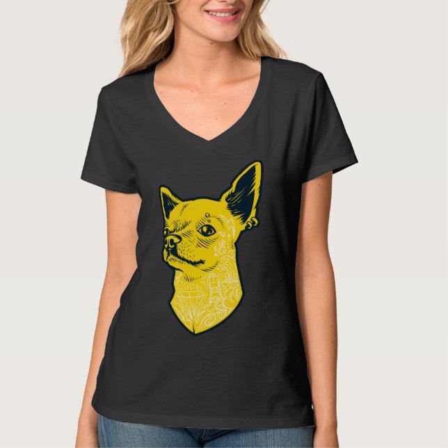 Camiseta Chihuahua Crazy (Anverso)