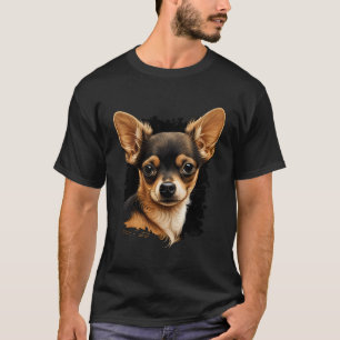 Camiseta Chihuahua Cuppy Mom Funny Dog Cute Hermoso Motif