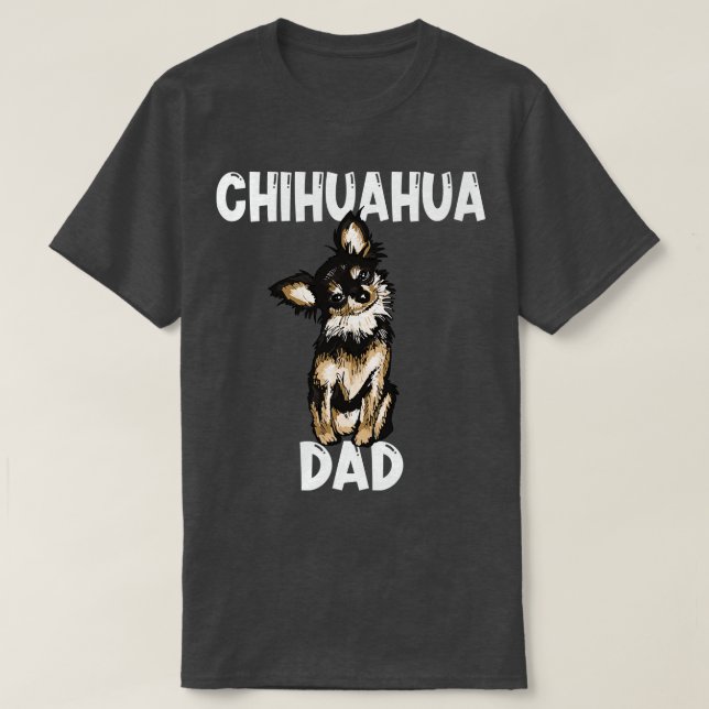 Camiseta Chihuahua Dad (Diseño del anverso)