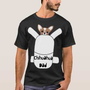 Camiseta Chihuahua Dad White Sling