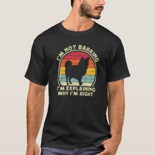 Camiseta Chihuahua De Cabello Largo Y Gracioso Para Los Niñ