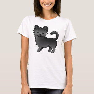 Camiseta Chihuahua de dibujos animados lindos con abrigo la