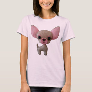Camiseta Chihuahua de fieltro