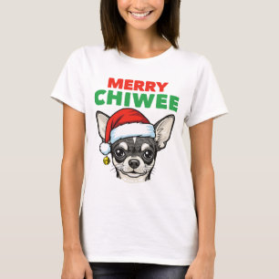 Camiseta Chihuahua de Navidad