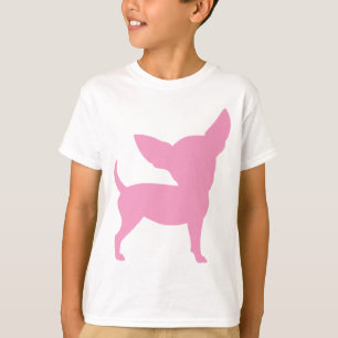 Camiseta Chihuahua divertida rosada