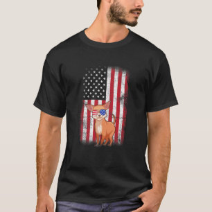 Camiseta Chihuahua Dog Estados Unidos Bandera Niños Chicas 