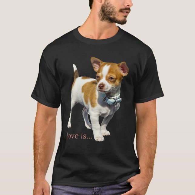 Camiseta Chihuahua Dog Mom Dad Tee Love Mascota Puppy Chiua (Anverso)