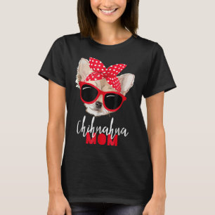 Camiseta Chihuahua Dog Mom Sungafas Png