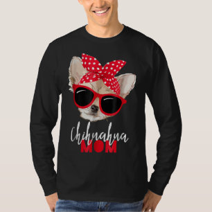 Camiseta Chihuahua Dog Mom Sungafas Png