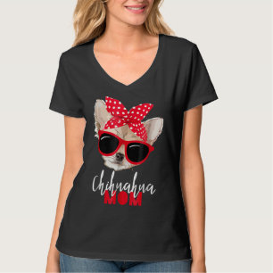 Camiseta Chihuahua Dog Mom Sungafas Png