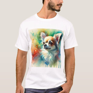 Camiseta Chihuahua Dog Watercolor 200724AREF101 - Watercolo