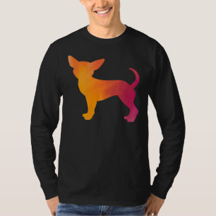 Camiseta Chihuahua Dogs Watercolor Para Las Damas Chiwawa