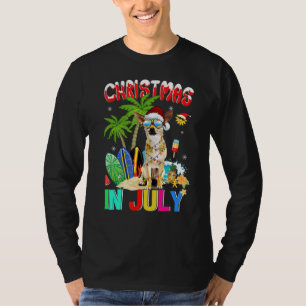 Camiseta Chihuahua En Santa Hat Navidades De Gafas De Sol E