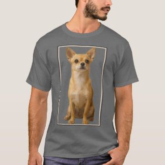 Camiseta Chihuahua enmarcado divertido