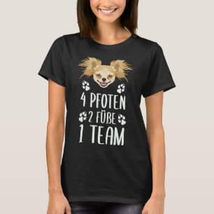 Camiseta Chihuahua, equipo de 4 patas de 2 pies