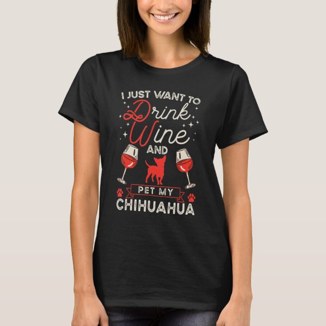 Camiseta Chihuahua Family Chi Huahua Chihuahua (Anverso)