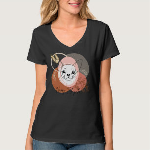 Camiseta Chihuahua Feliz Caída Y Todo Lo Que Hace Es El Cli