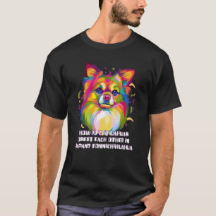 Camiseta Chihuahua Greet en Japón Konnichihuahua Chiwawa Hu
