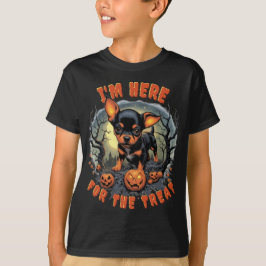 Camiseta Chihuahua Halloween Kids Tee: Diversión Spooktacul