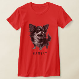 Camiseta Chihuahua hangry - Gracioso y agresivo miedo a la