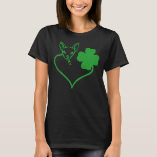 Camiseta Chihuahua irlandesa se enfrenta a Shamrock St Patr