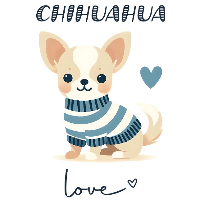 Camiseta Chihuahua Love (Subido por el creador)