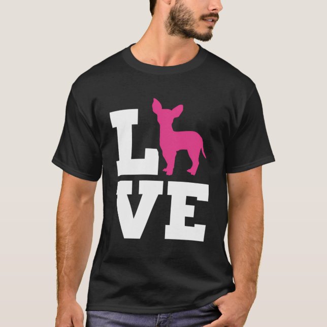 Camiseta Chihuahua Love (Anverso)