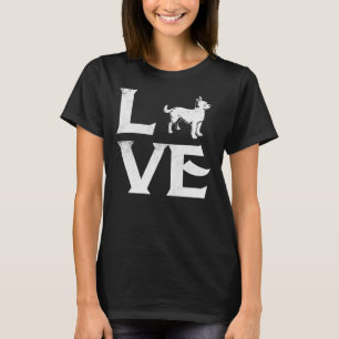 Camiseta Chihuahua Love Dogs Puppies Animales de amor vinta
