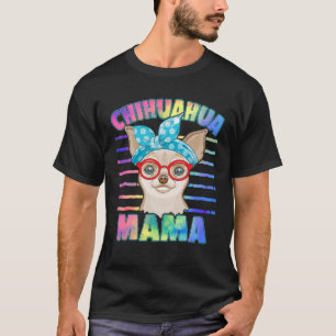 Camiseta Chihuahua Mama Colores Chi-Chi presenta a mamá de