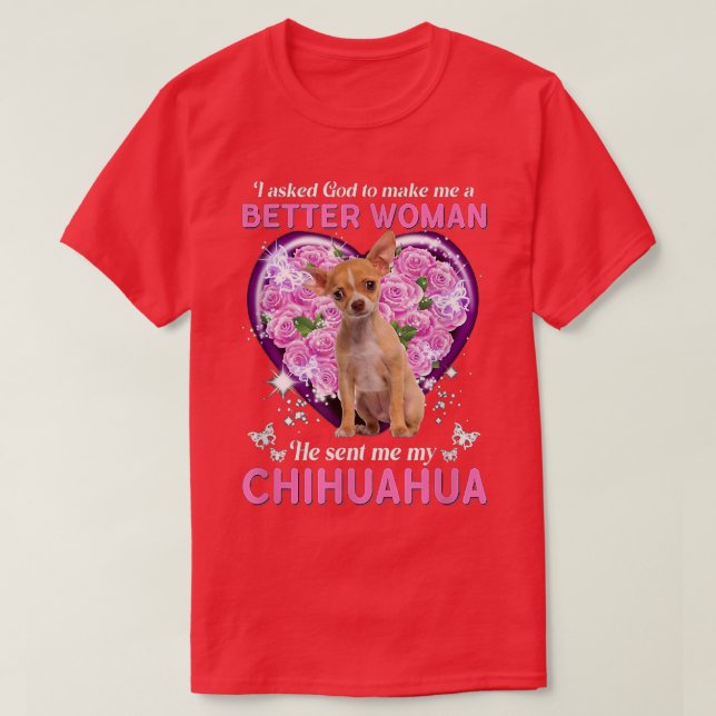 Camiseta Chihuahua Mama Dog Mom Dog Owner Feliz Día de la M (Diseño del anverso)