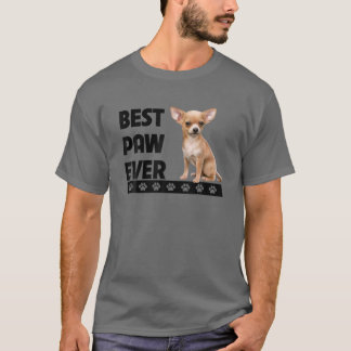 Camiseta Chihuahua Mejor Paw Hasta Padres Día Perro Papá Am