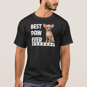 Camiseta Chihuahua Mejor Paw Hasta Padres Día Perro Papá Ma