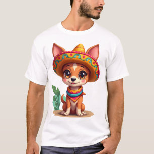 Camiseta Chihuahua México Cinco de Mayo Perro Divertido (3)