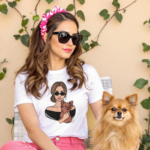 Camiseta Chihuahua Moda Perro Amante